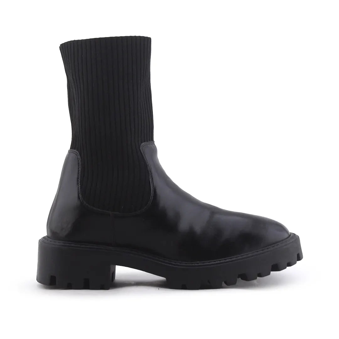 Lefties Stretchable Ankle Boot | 100% Authentic Leather