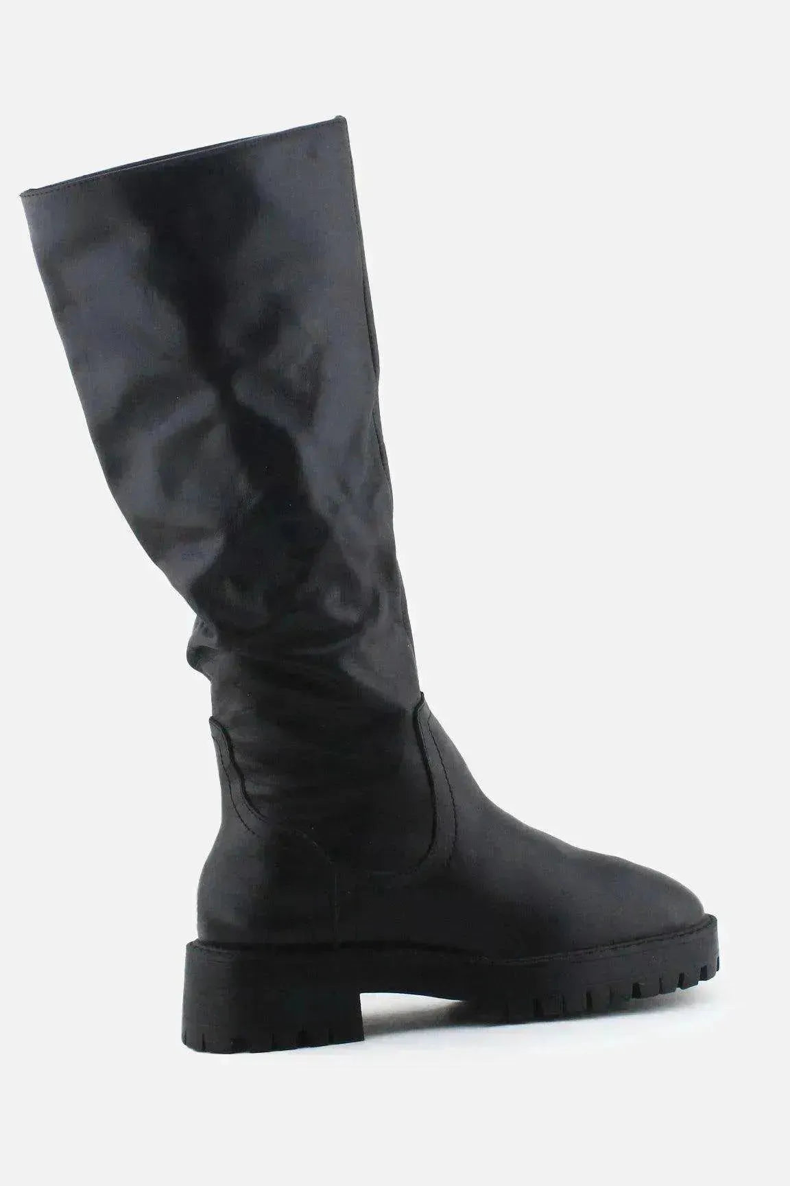 Pull & Bear Knee High Boots | 100% Authetic Leather - sundaybazar