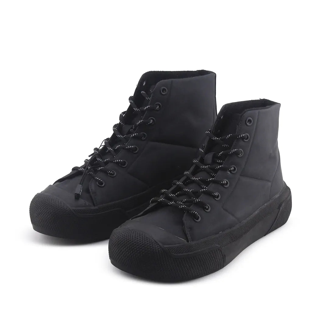 Zara High Top Lace Up Shoes
