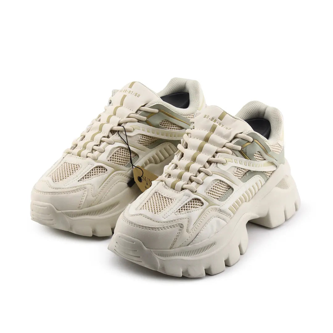 Bershka Platform Lace Up Shoes