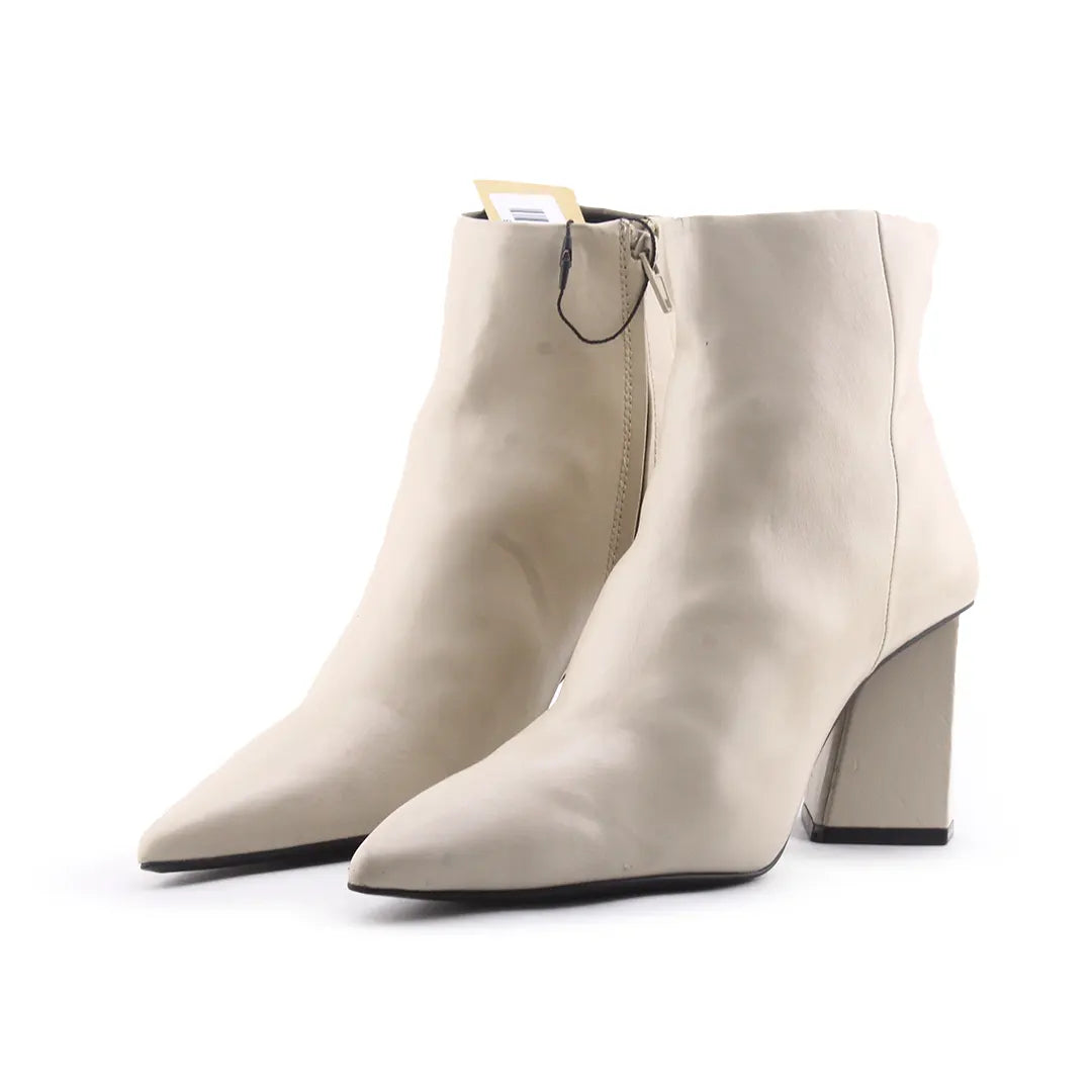 Zara Zipper Ankle Boot | 100% Authentic Leather