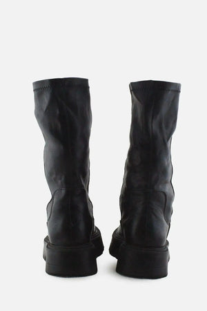 Bershka Combat Ankle Boots | 100% Authentic Leather - sundaybazar