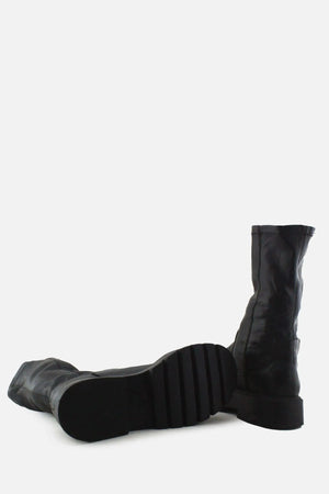 Bershka Combat Ankle Boots | 100% Authentic Leather - sundaybazar