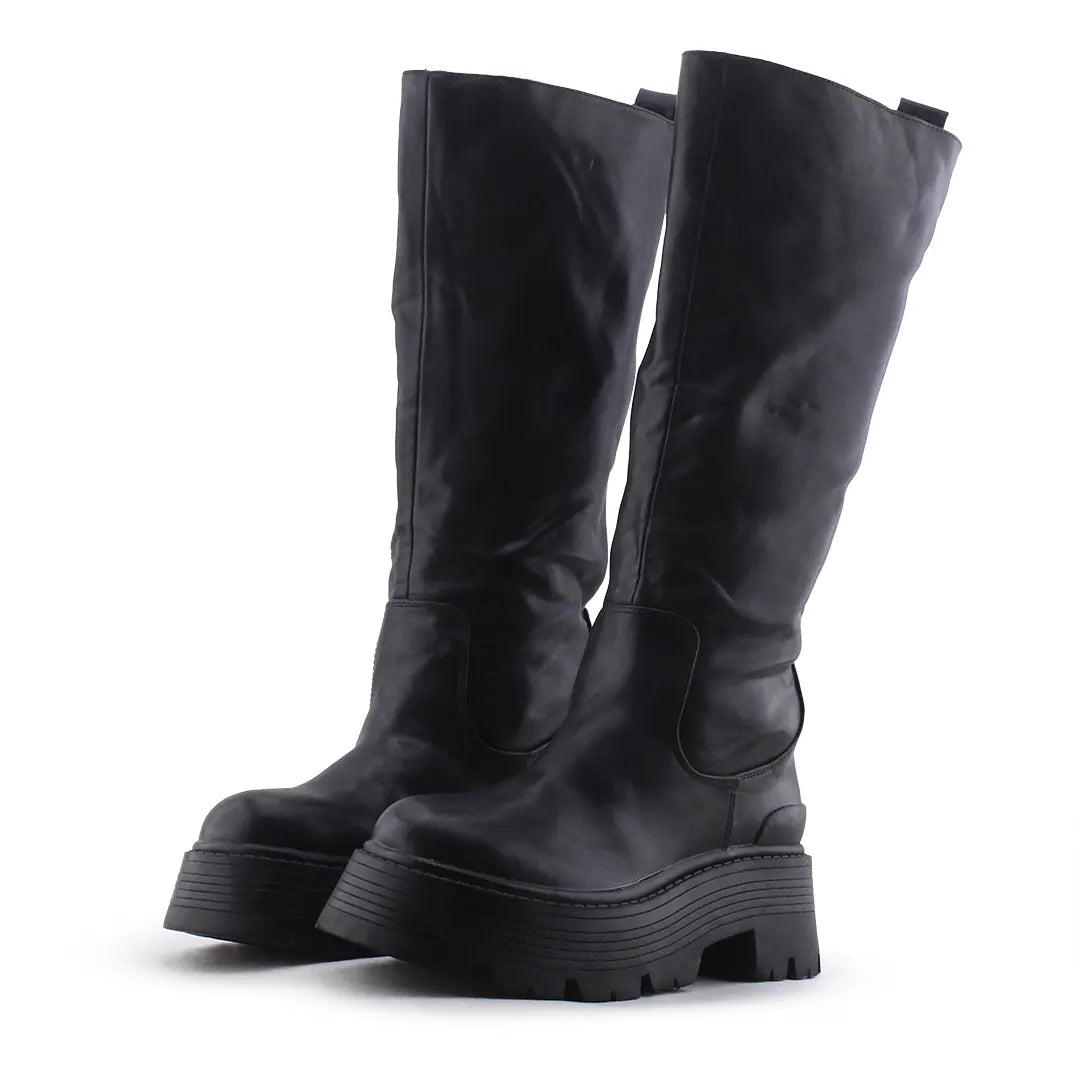 Pull & Bear Knee High Boot | 100% Authentic Leather