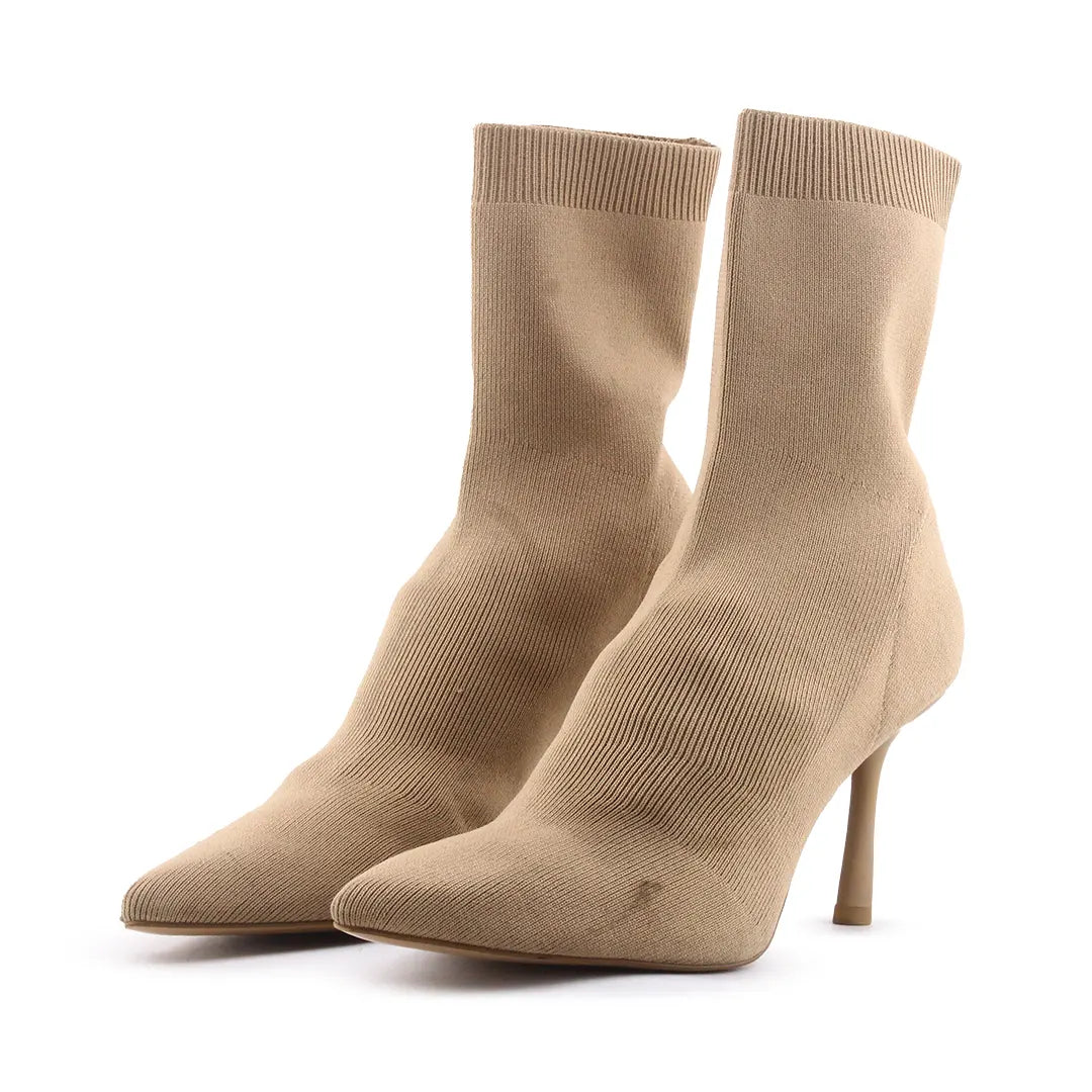 Stradivarius Sock Ankle Boot