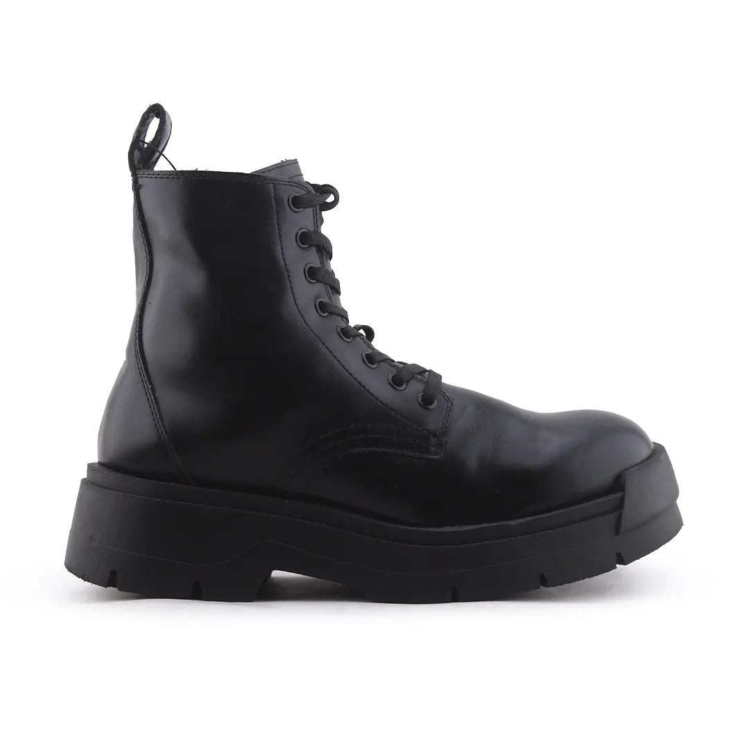 Zara Lace Up Ankle Boot | 100% Authentic Leather