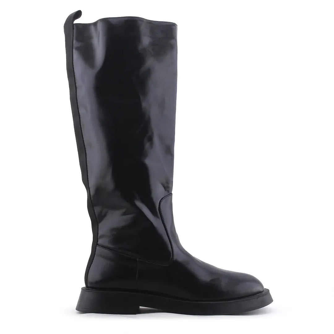 Zara Zipper Knee High Boot | 100% Authentic Leather