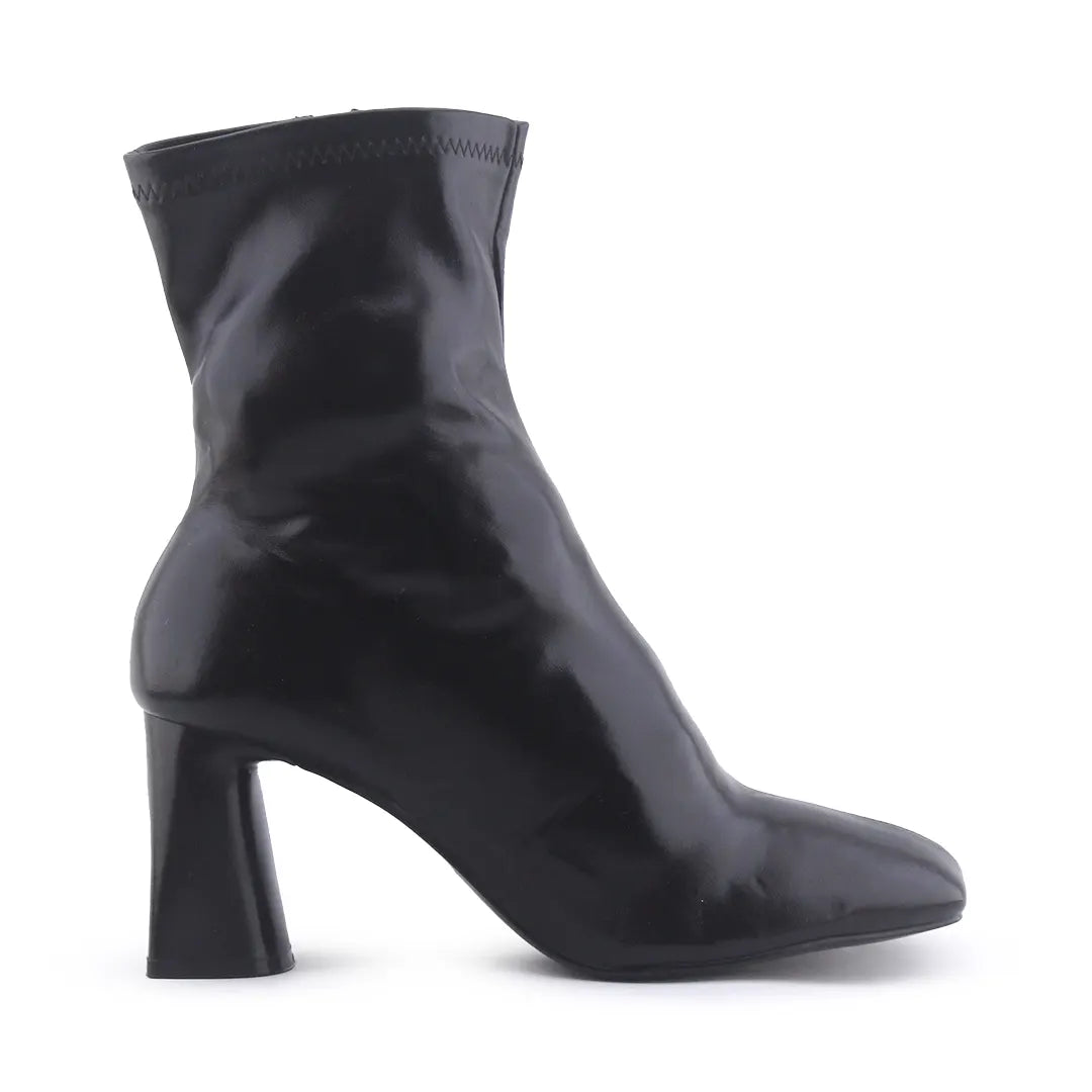 Stradivarius Zipper Ankle Boot | 100% Authentic Leather