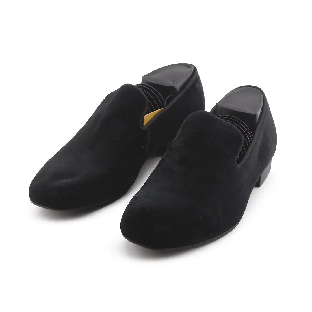 Zara Velvet Slipper Style Loafers