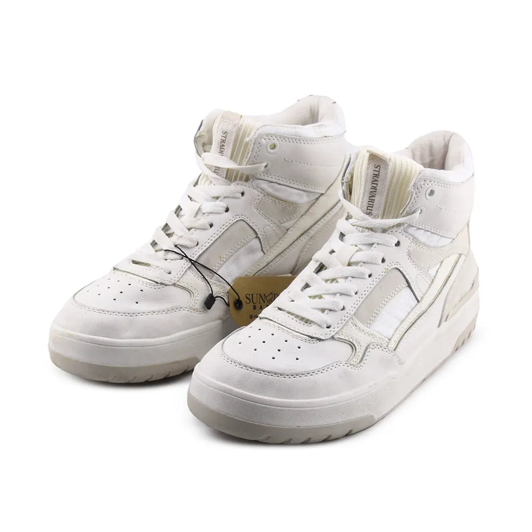 Stradivarius High Top Lace Up Shoes