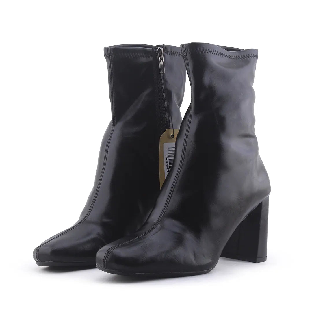 Zara Zipper Ankle Boot | 100% Authentic Leather