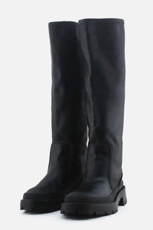 Zara Knee High Boots | 100% Authentic Leather - sundaybazar