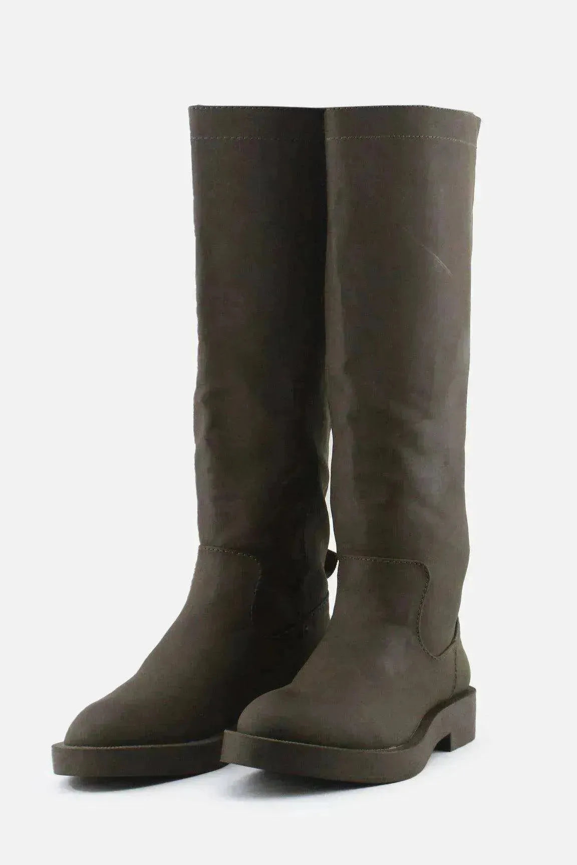 Zara Knee High Boots | 100% Authentic Leather - sundaybazar