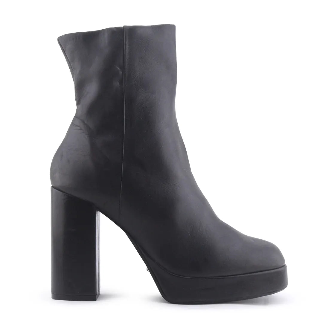 Zara Zipper Ankle Boot | 100% Authentic Leather