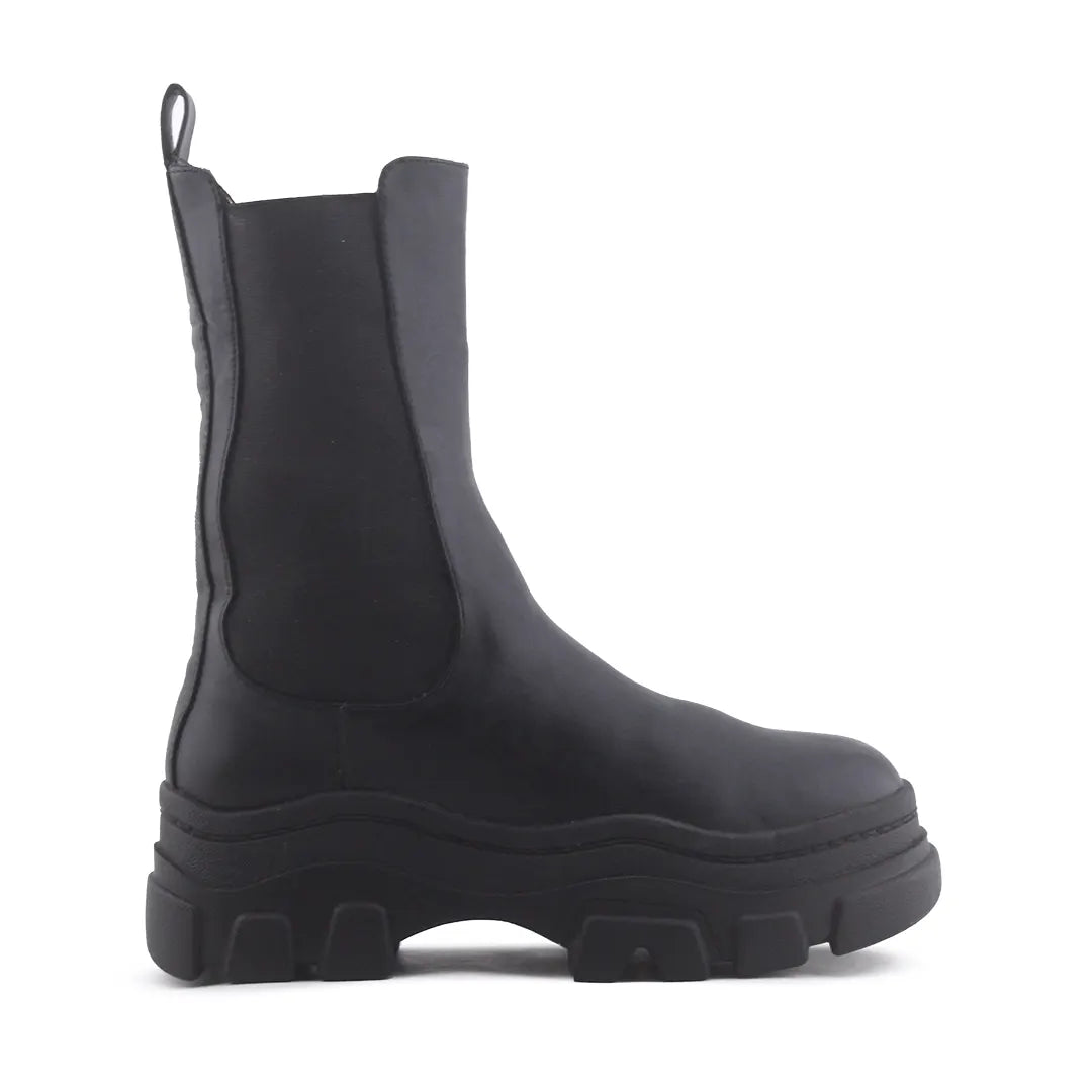 Bershka Stretchable Ankle Boot | 100% Authentic Leather