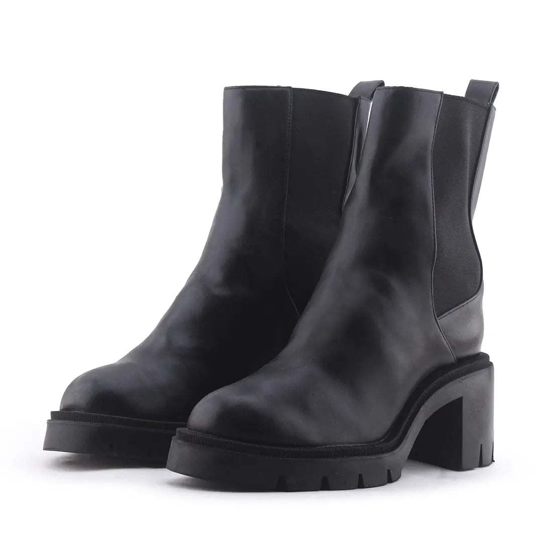 Zara Stretchable Ankle Boot | 100% Authentic Leather