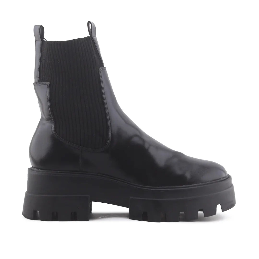 Pull & Bear Stretchable Ankle Boot | 100% Authentic Leather