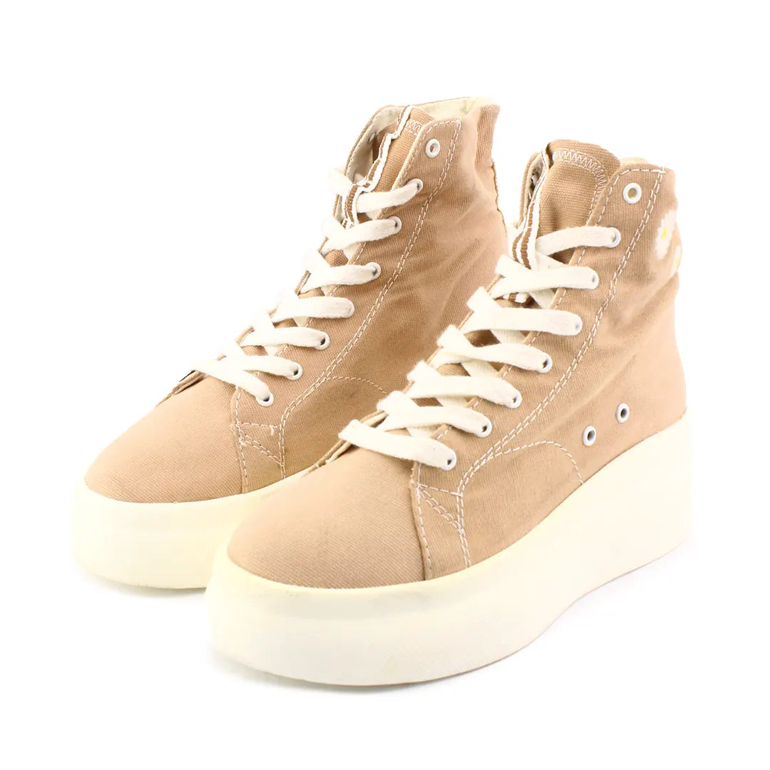 Bershka High Top Lace Up Shoes