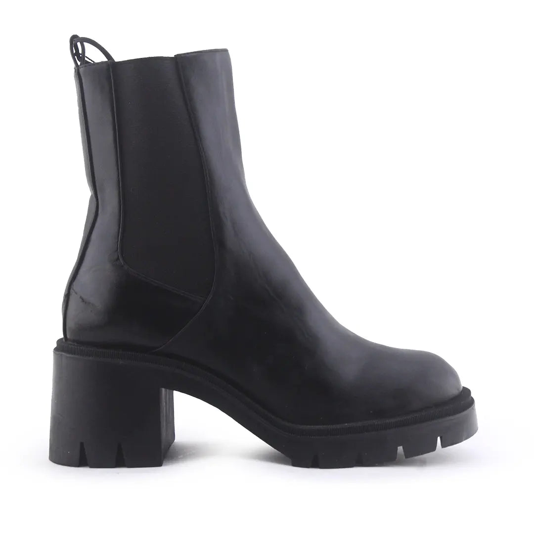 Zara Stretchable Ankle Boot | 100% Authentic Leather
