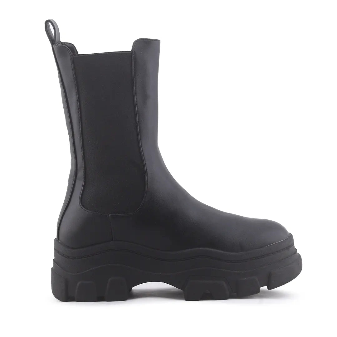 Bershka Stretchable Ankle Boot | 100% Authentic Leather