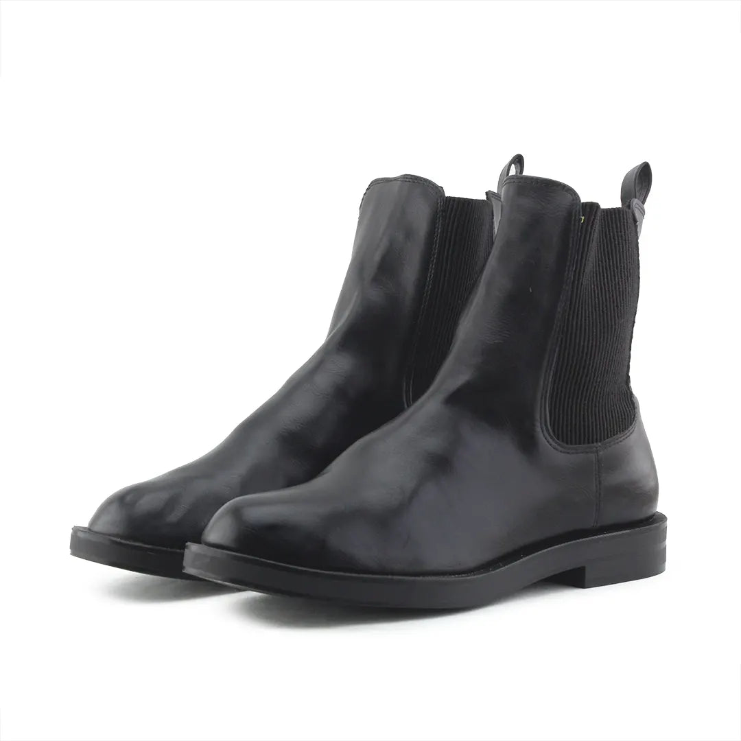 Pull & Bear Stretchable Ankle Boot | 100% Authentic Leather
