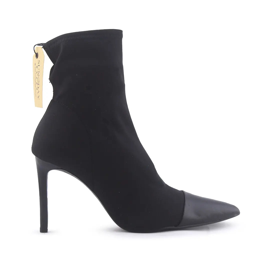 Zara Textile Ankle Boot | 100% Authentic Leather