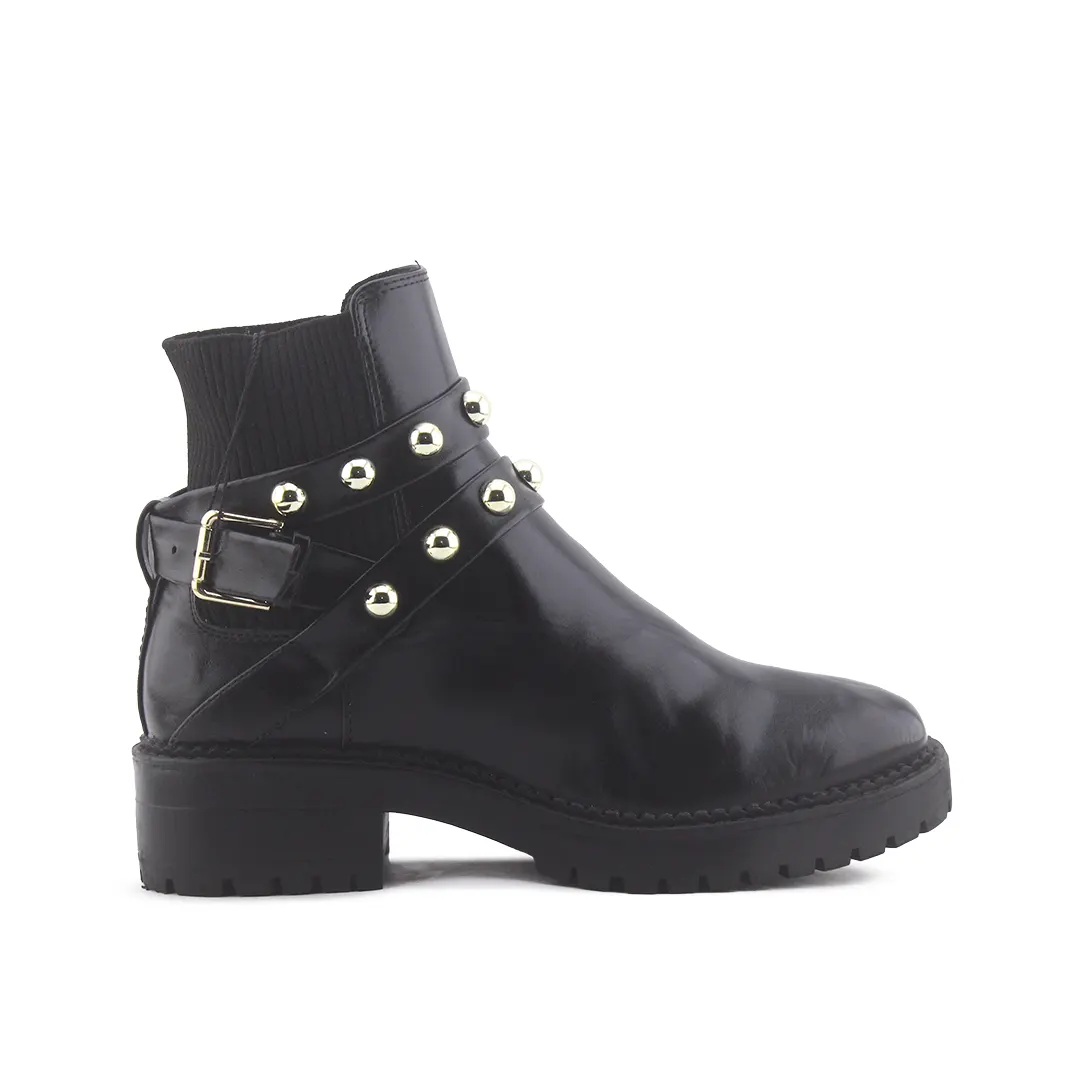 Stradivarius Stretchable Chelsea Ankle Boot | 100% Authentic Leather