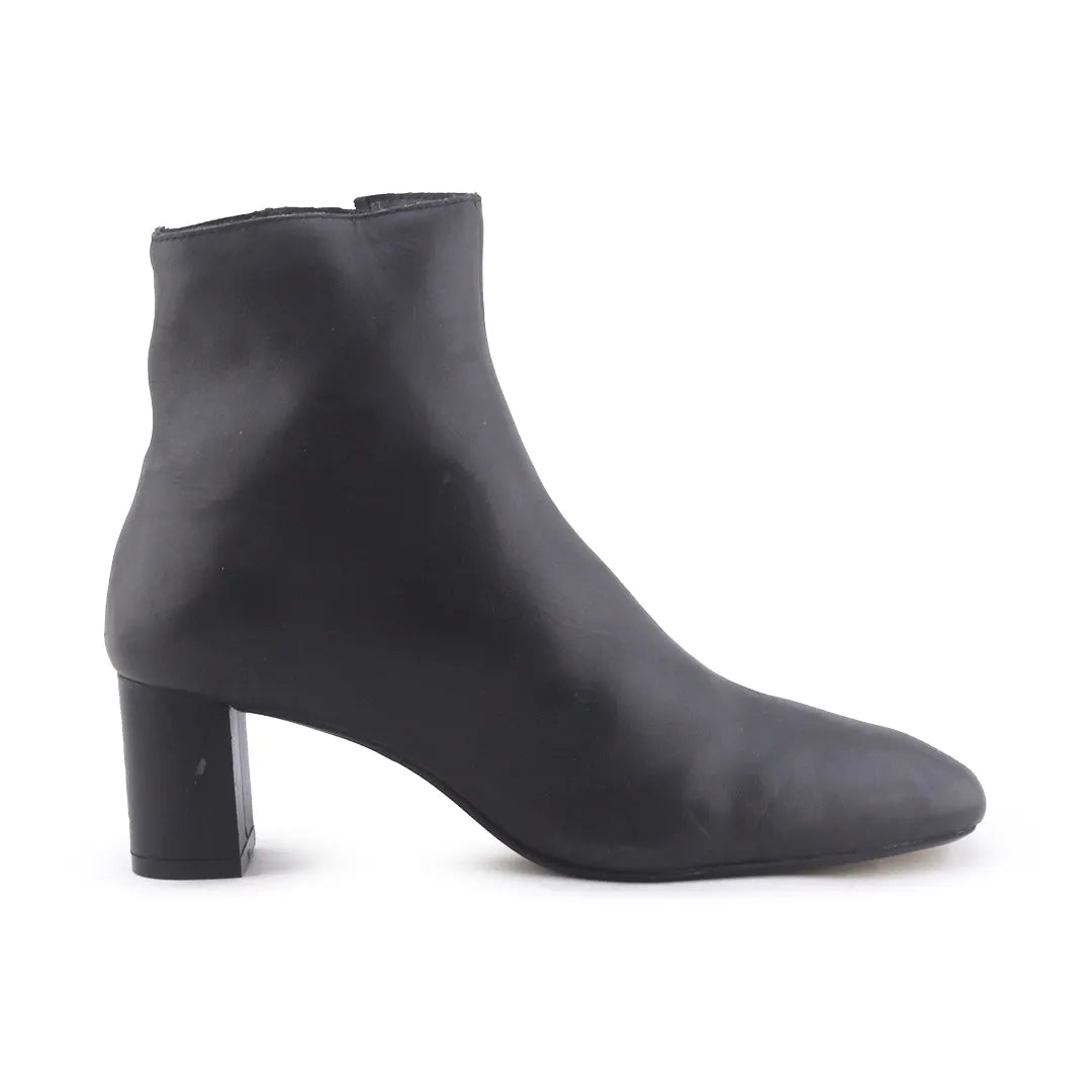 Zara Zipper Ankle Boot | 100% Authentic Leather