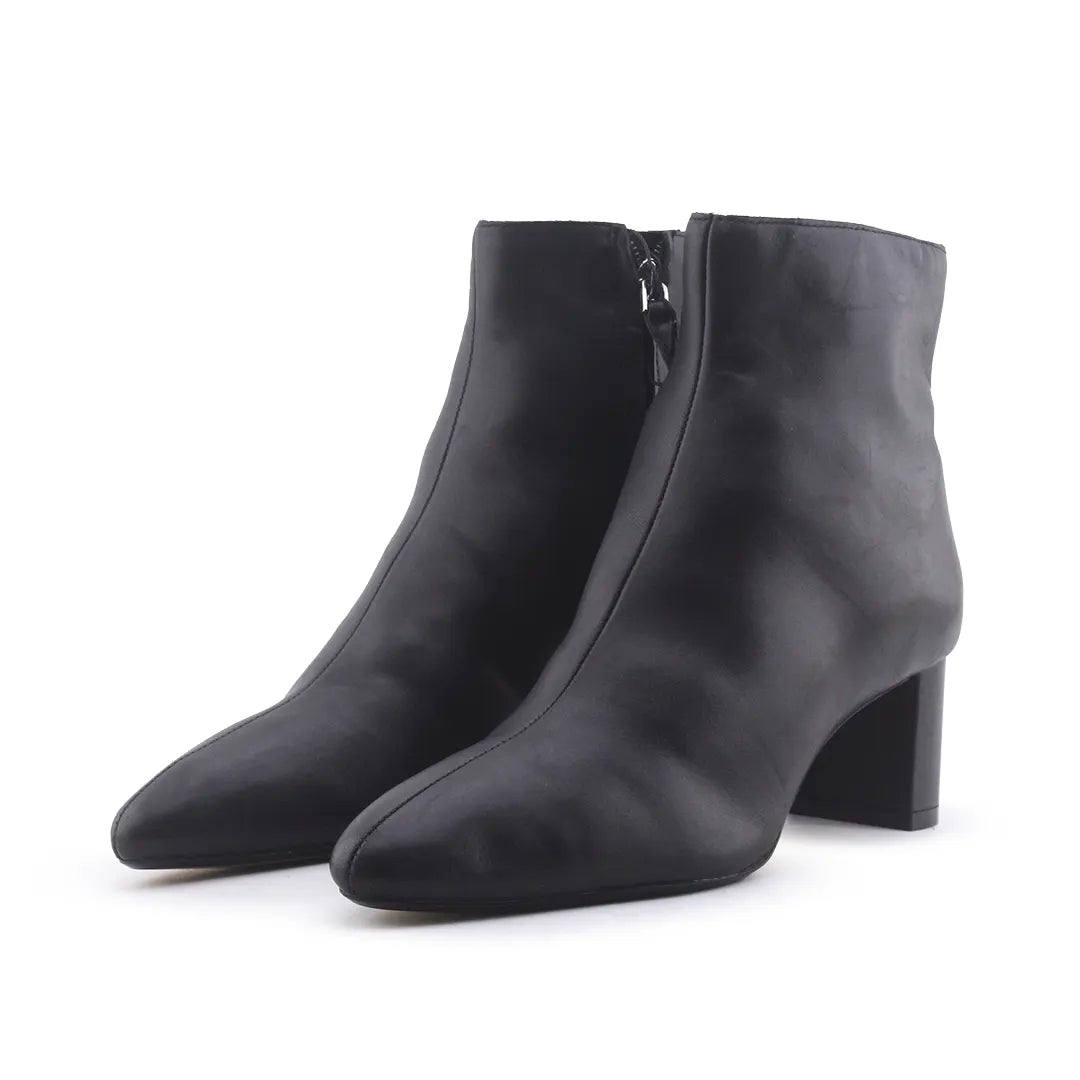 Zara Zipper Ankle Boot | 100% Authentic Leather