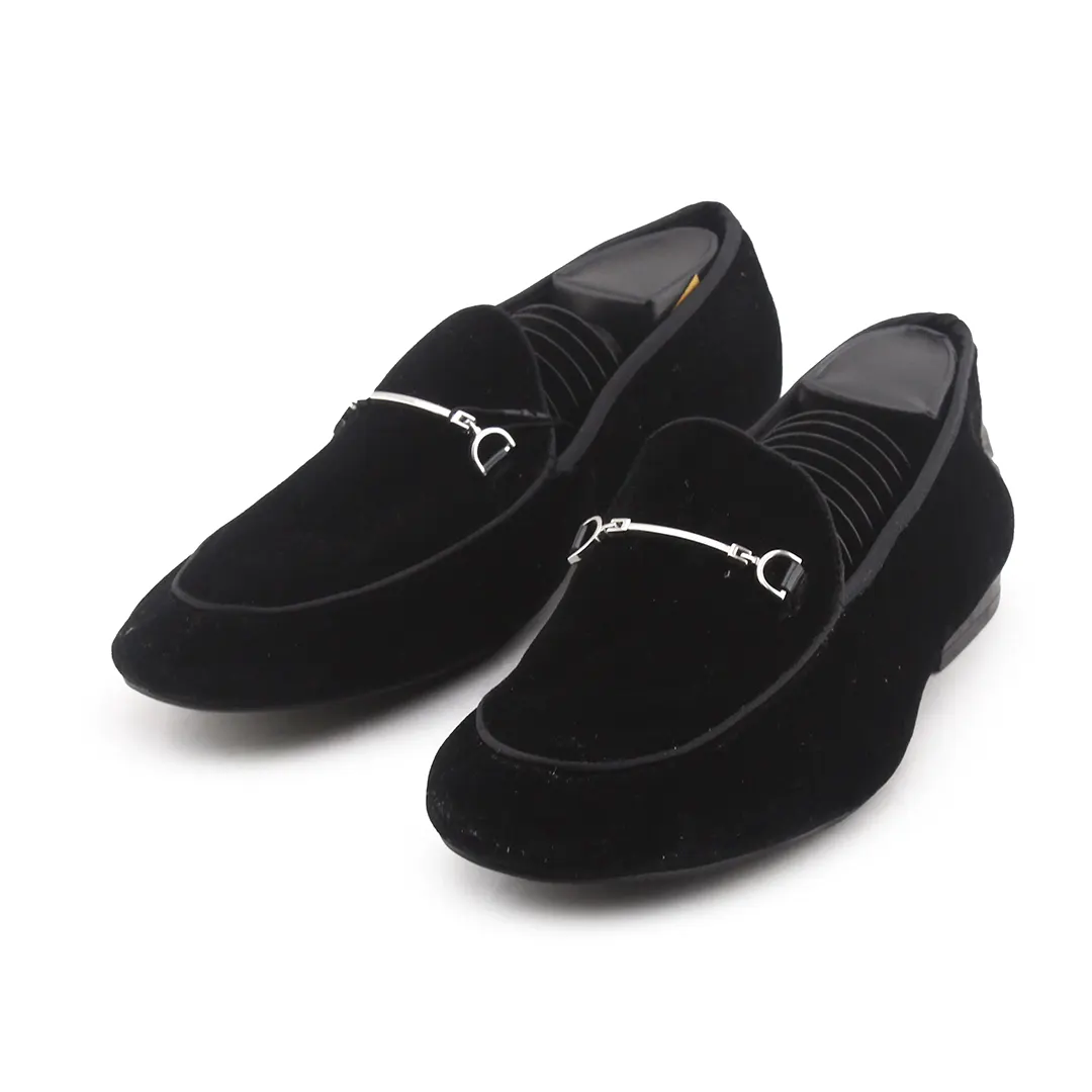 Zara Velvet Slipper Style Loafers