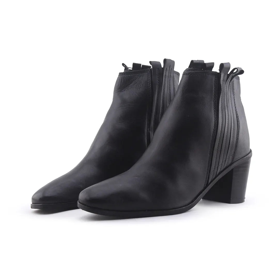 Mango Stretchable Ankle Boot | 100% Authentic Leather