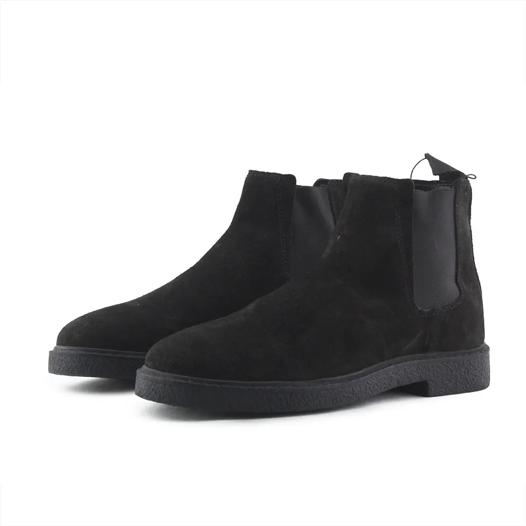 Pull & Bear Stretchable Suede Ankle Boot