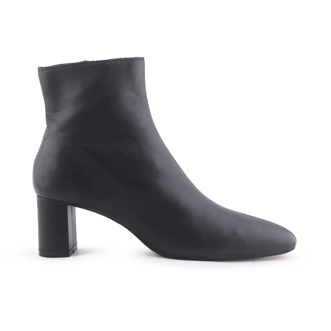 Zara Zipper Ankle Boot | 100% Authentic Leather