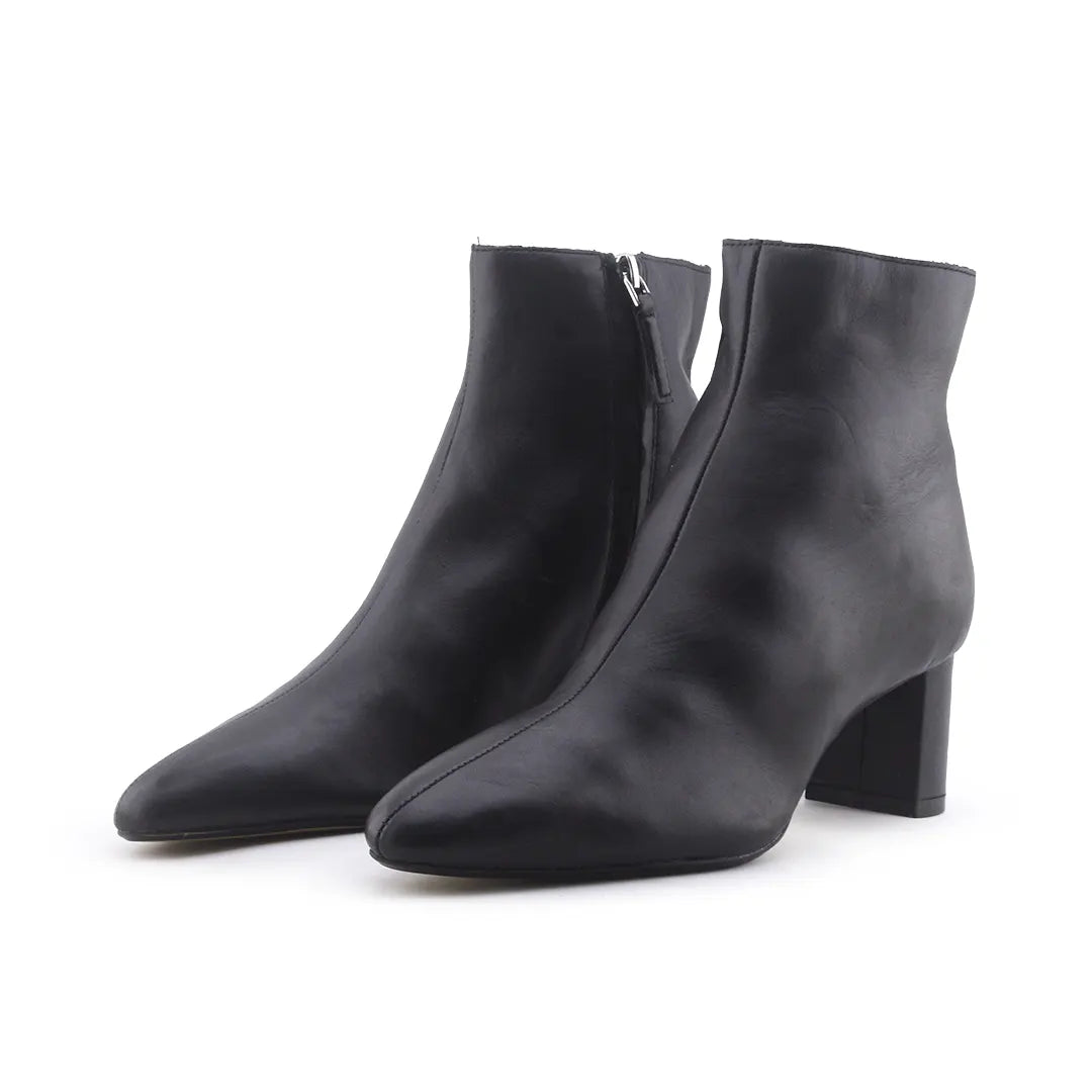 Zara Zipper Ankle Boot | 100% Authentic Leather