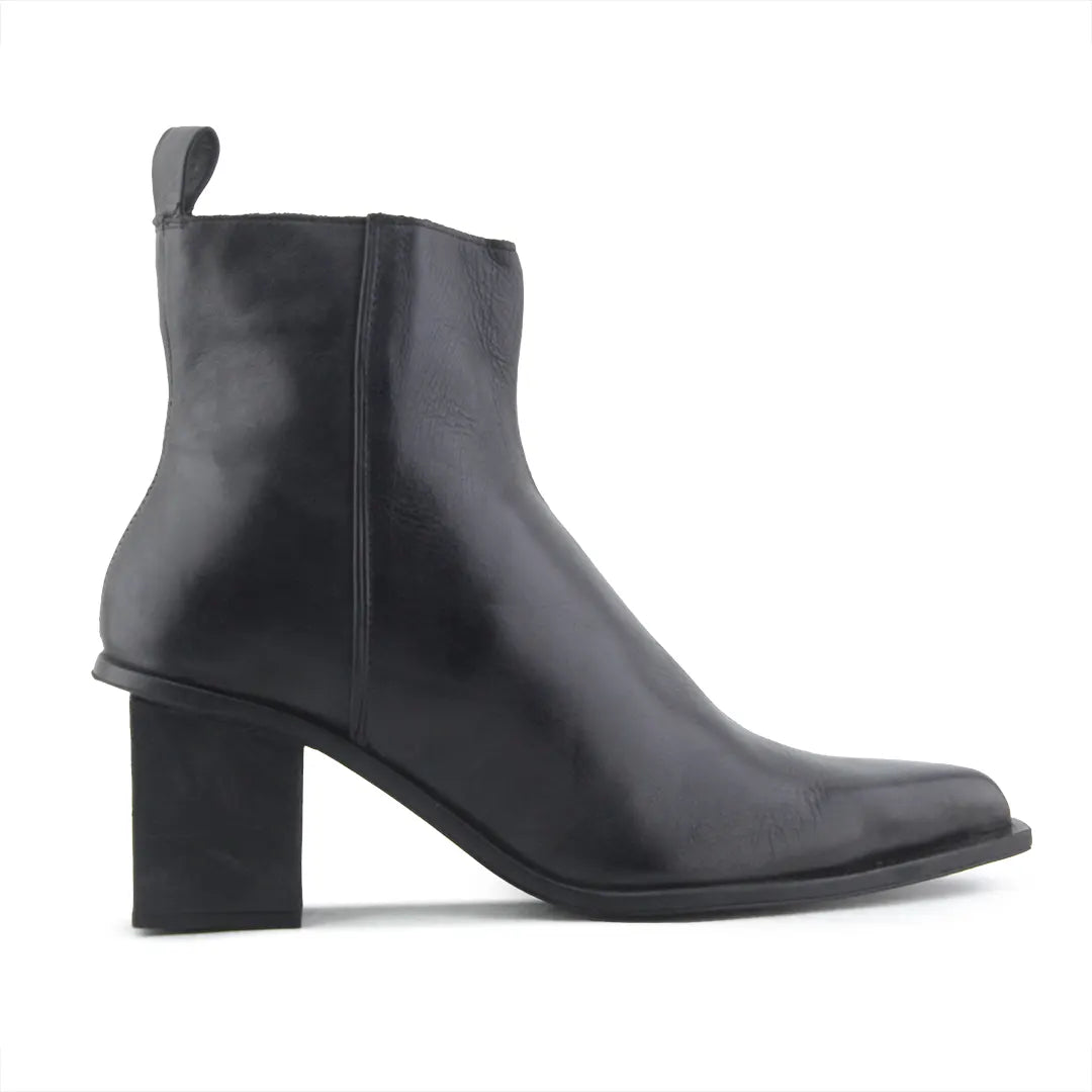 Zara Zipper Ankle Boot | 100% Authentic Leather