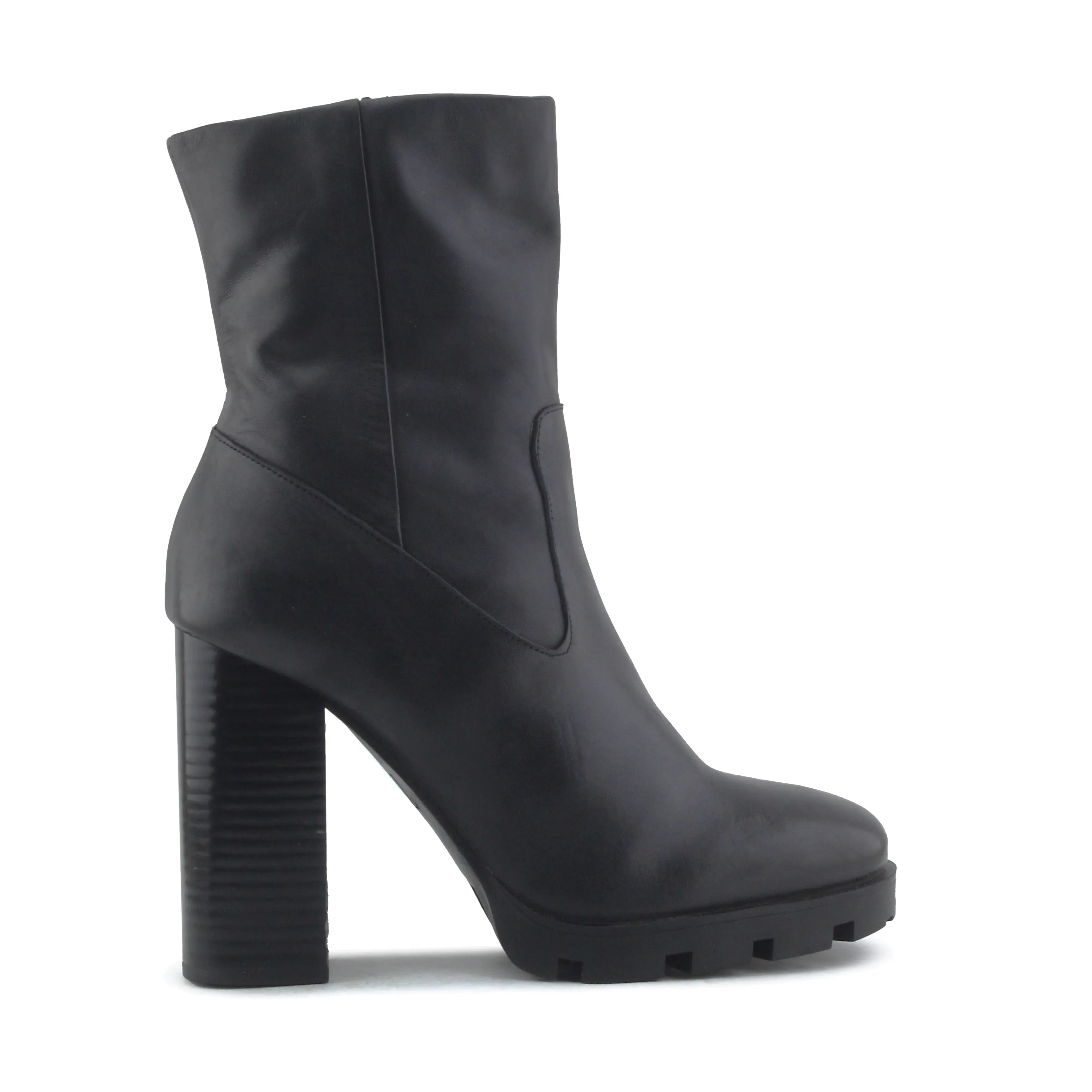 Zara Zipper Ankle Boot | 100% Authentic Leather