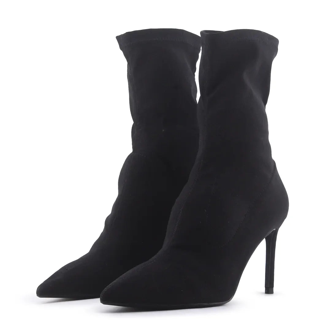 Bershka Textile Ankle Boot