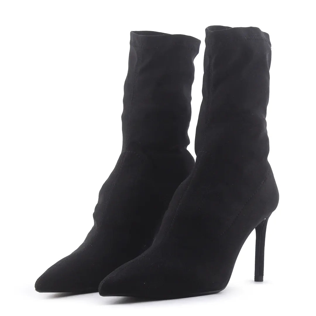 Bershka Textile Ankle Boot