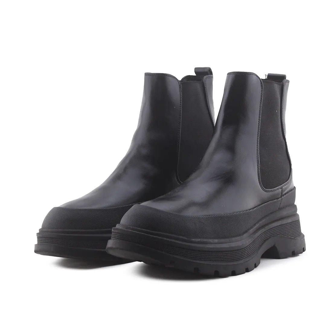 Zara Stretchable Chelsea Ankle Boot | 100% Authentic Leather