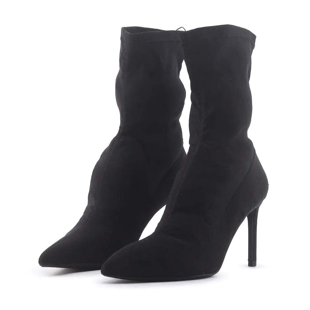 Bershka Textile Ankle Boot