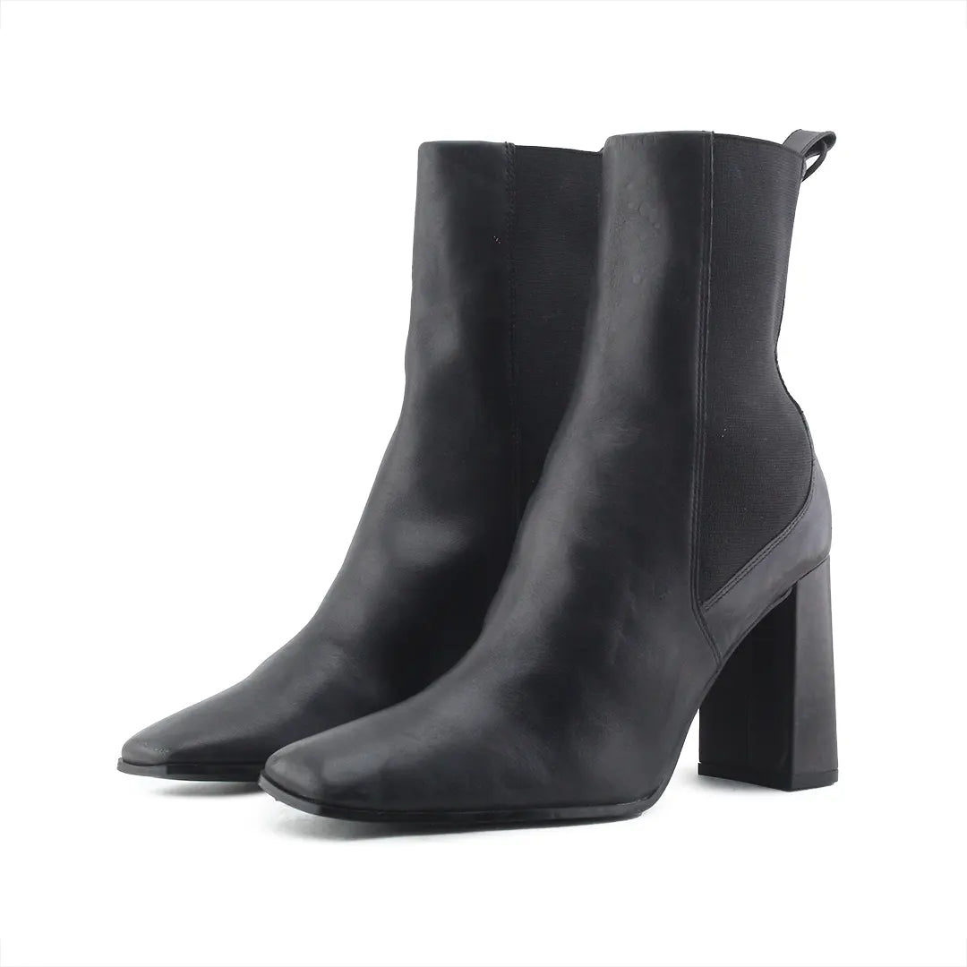Zara Stretchable Ankle Boot | 100% Authentic Leather
