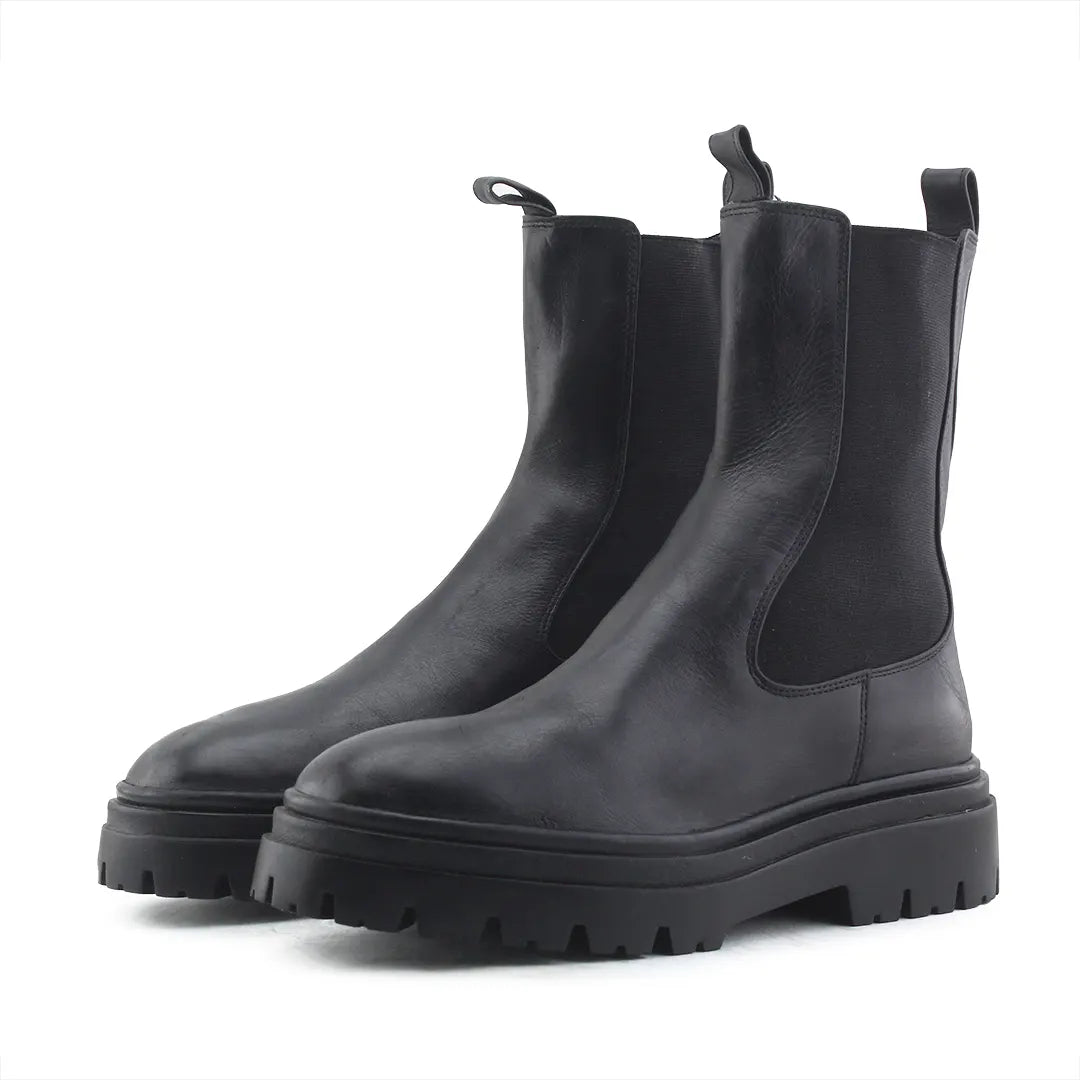 Zara Stretchable Ankle Boot | 100% Authentic Leather