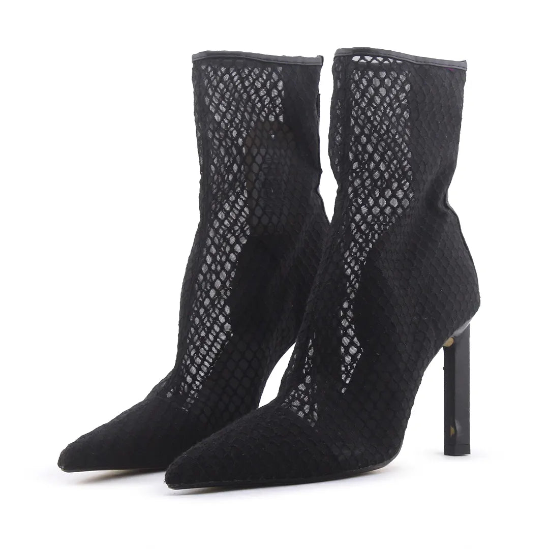 Zara Zipper Ankle Boot