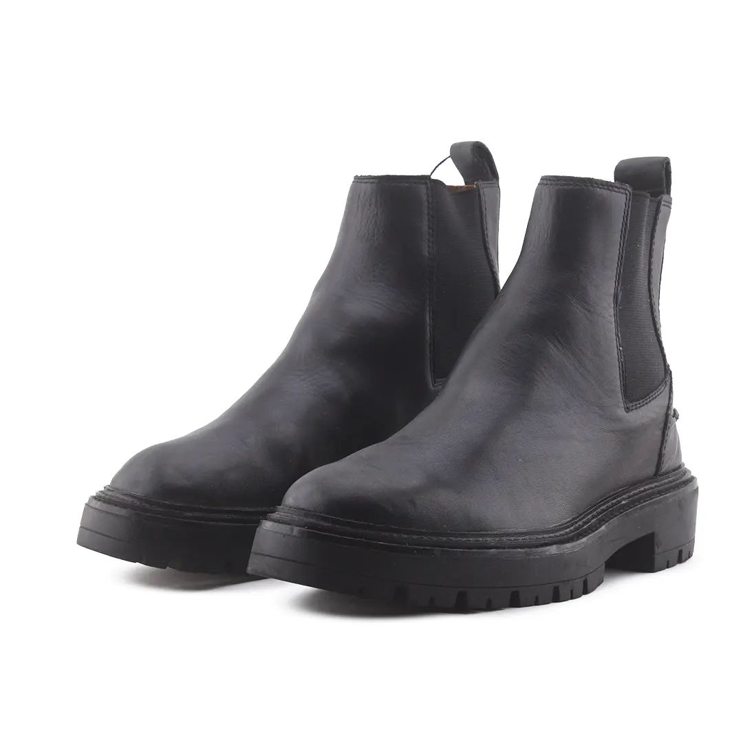 Zara Stretchable Ankle Boot | 100% Authentic Leather