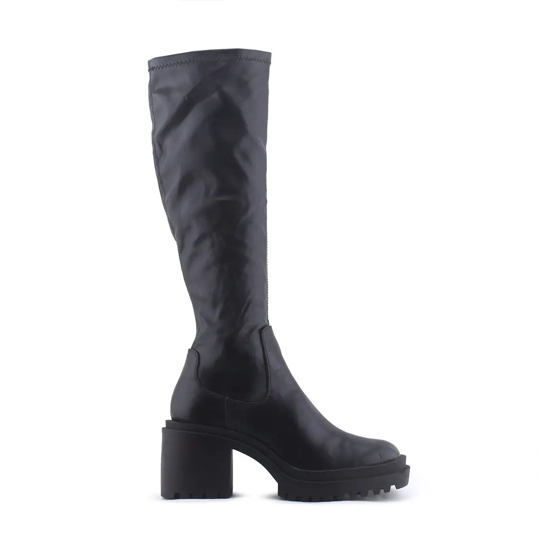 Zara Zipper Knee High Boot | 100% Authentic Leather