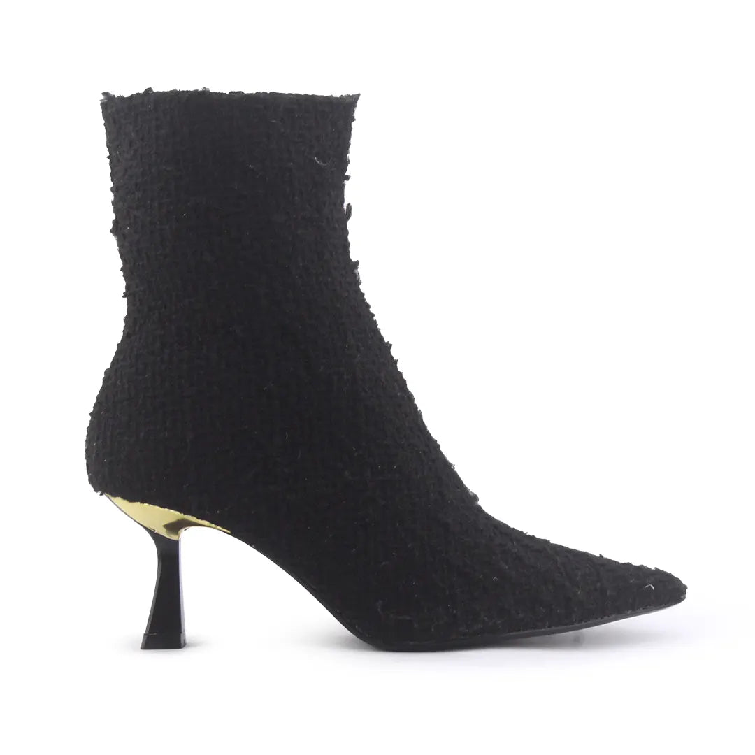Zara Zipper Ankle Boot