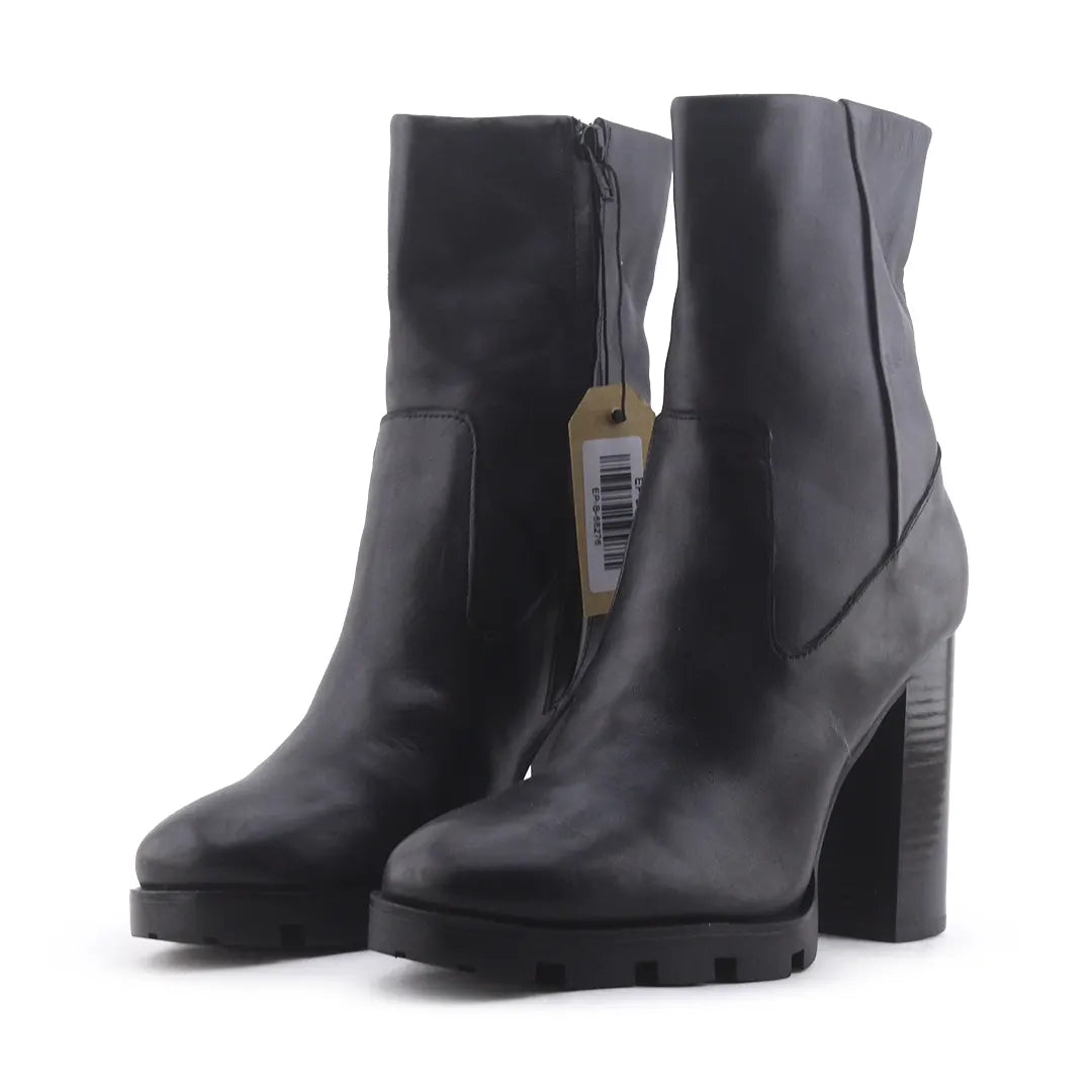 Zara Zipper Ankle Boot | 100% Authentic Leather