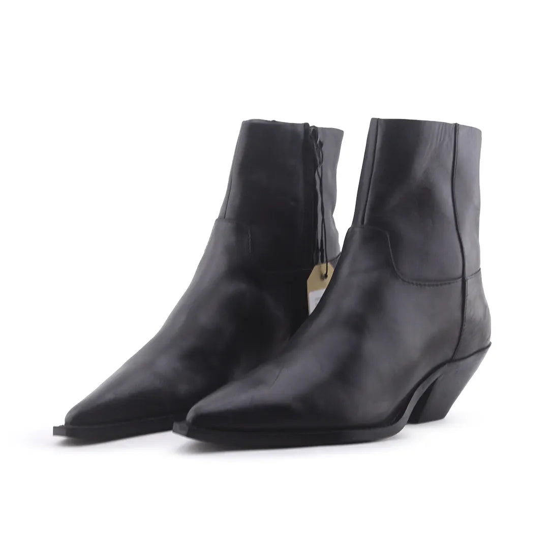 Zara Zipper Ankle Boot | 100% Authentic Leather