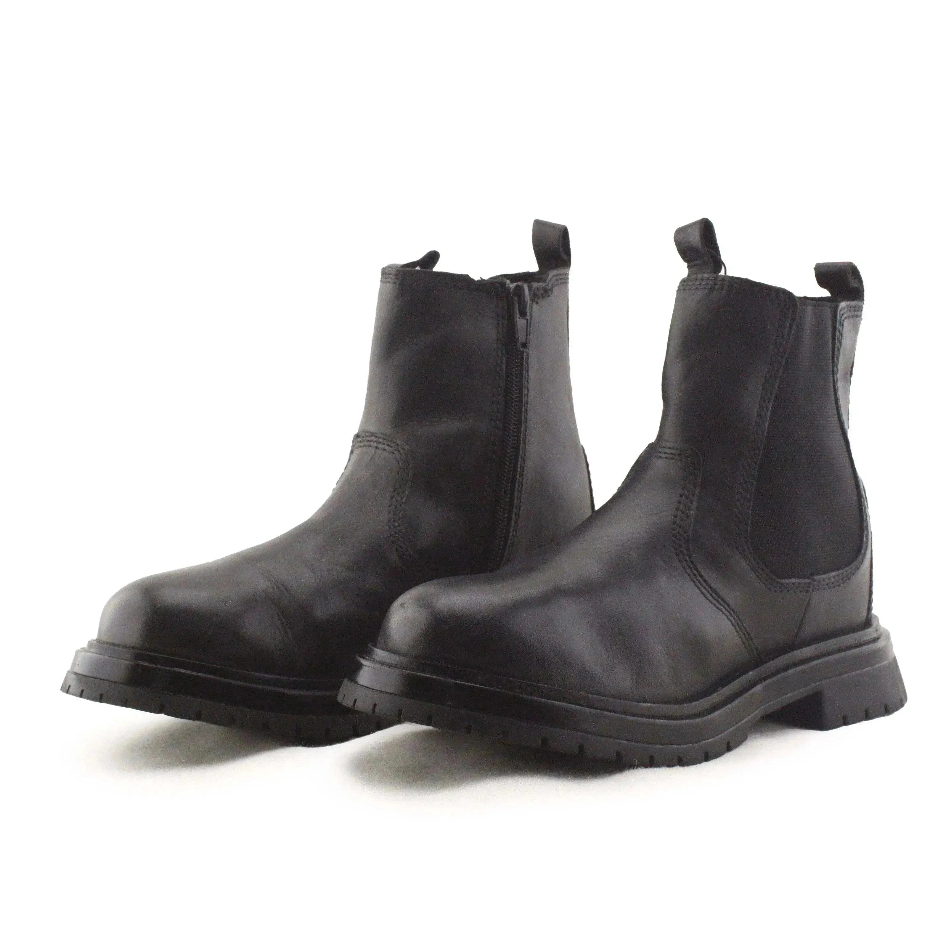 Zara Stretchable Chelsea Ankle Boots | 100% Authentic leather - sundaybazar
