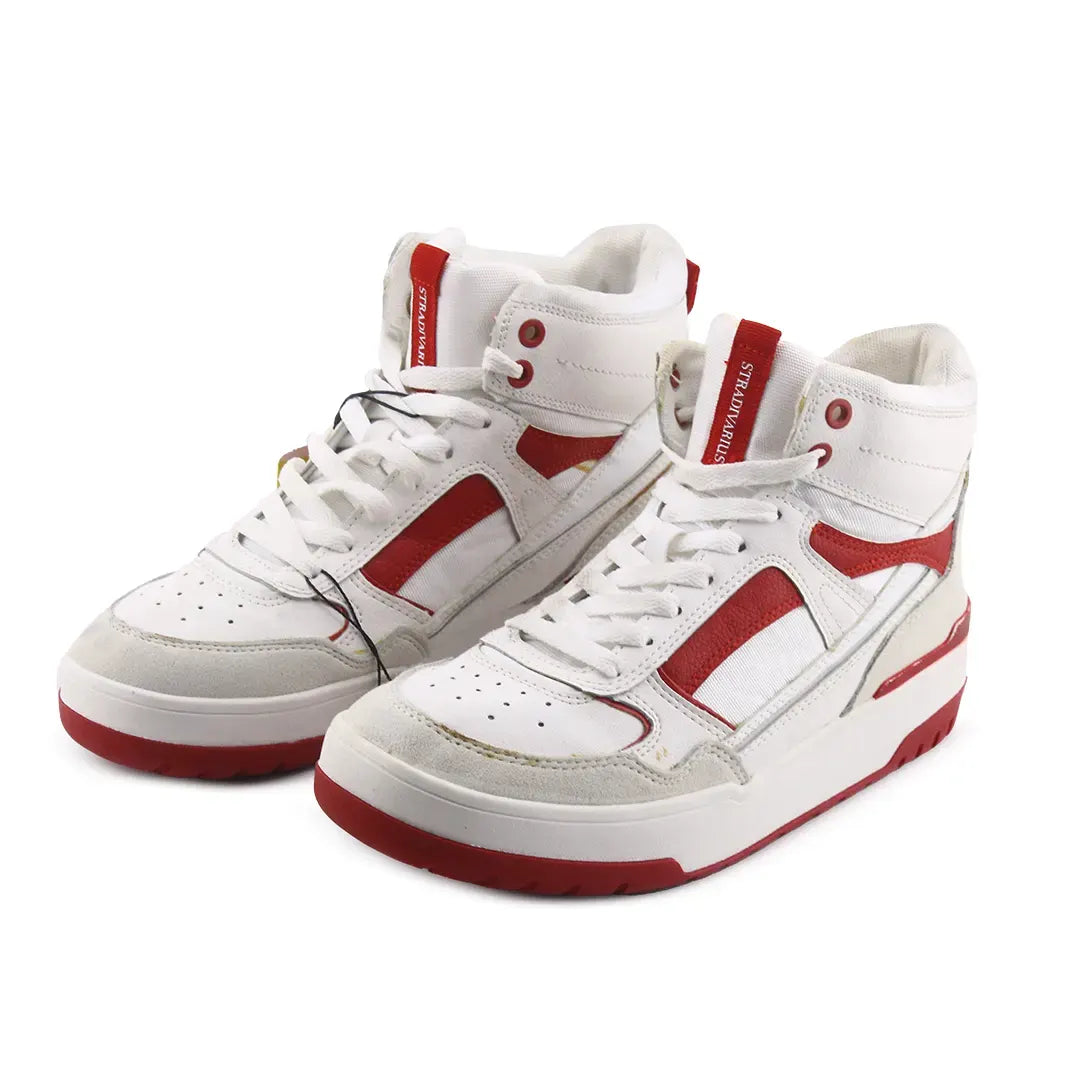 Stradivarius High Top Lace Up Shoes